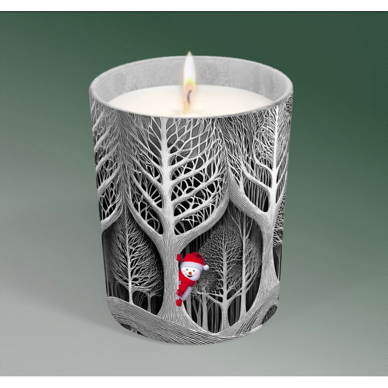 bougie parfumée décorée Petit Bonhomme